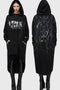 Pitch Black Evil Hooded Cloak