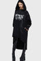 Pitch Black Evil Hooded Cloak