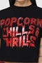 Popcorn, Chills And Thrills Baby Tee