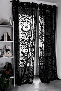 Prince Of Beasts Burnout Curtains