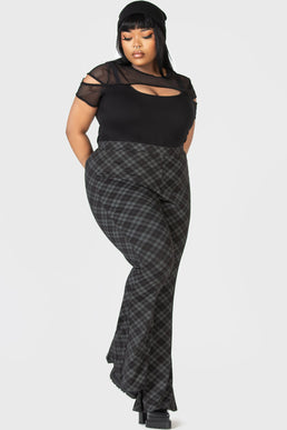 ROSE GAL Womens Plus Size Lace Panel Pull On Flare Pants High Waisted  Stretchy Long Pants : : Clothing, Shoes & Accessories