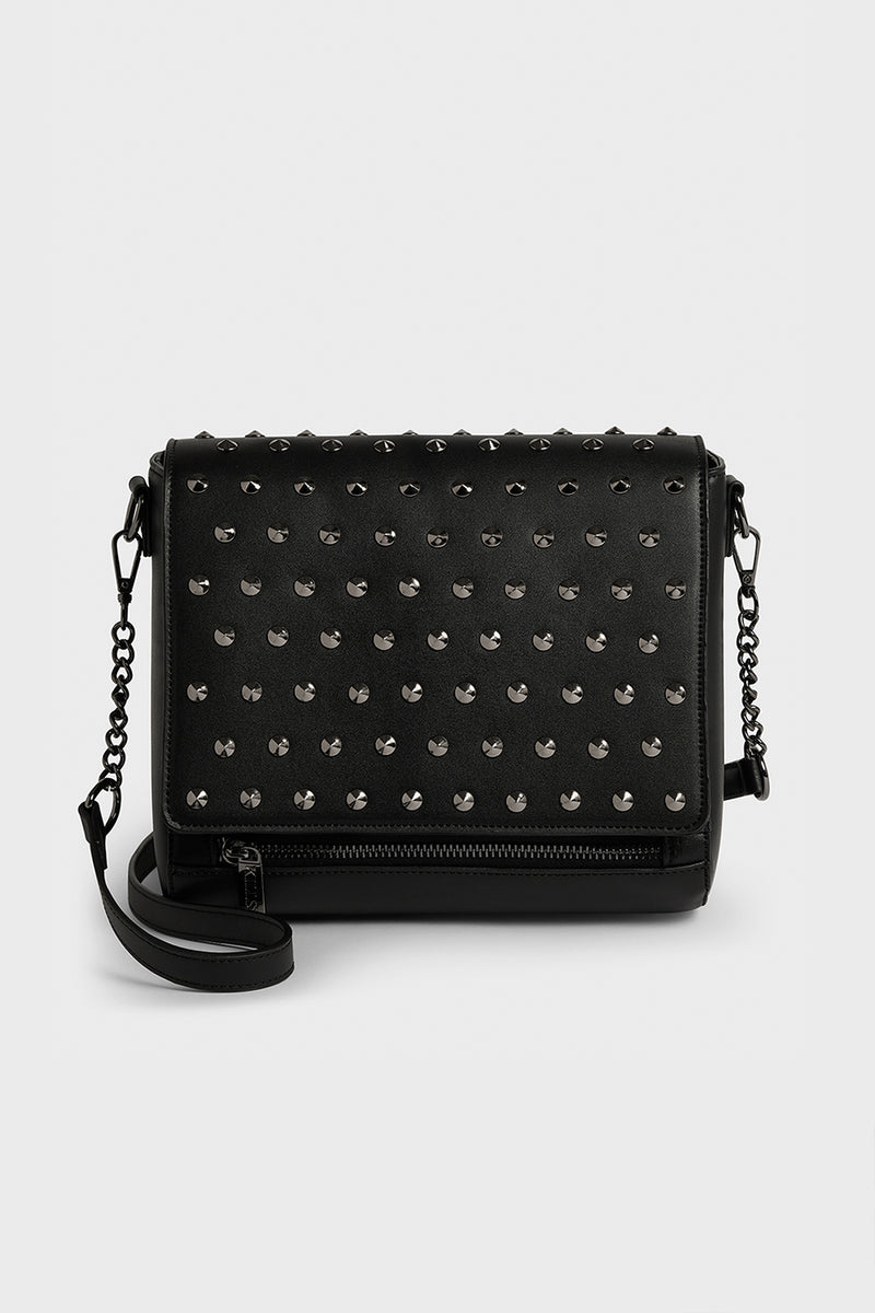 Rhea Spiked Handbag [B]