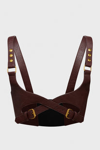 Roseate Harness [Brown/Gold]