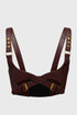 Roseate Harness [Brown/Gold]
