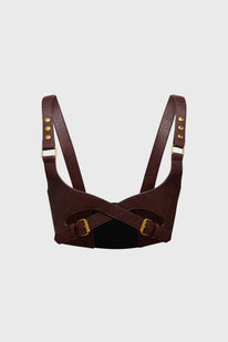 Roseate Harness [Brown/Gold]