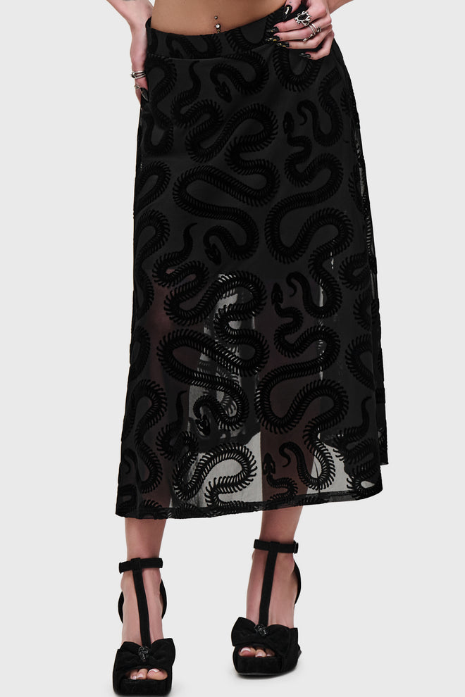 Serpentes Midi Skirt