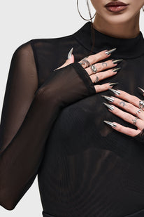Shadow High Neck Top