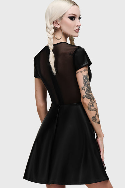 Shadow Skater Mini Dress