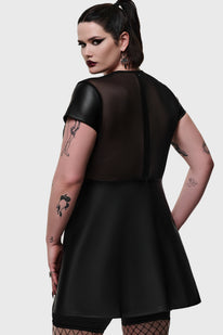 Shadow Skater Mini Dress