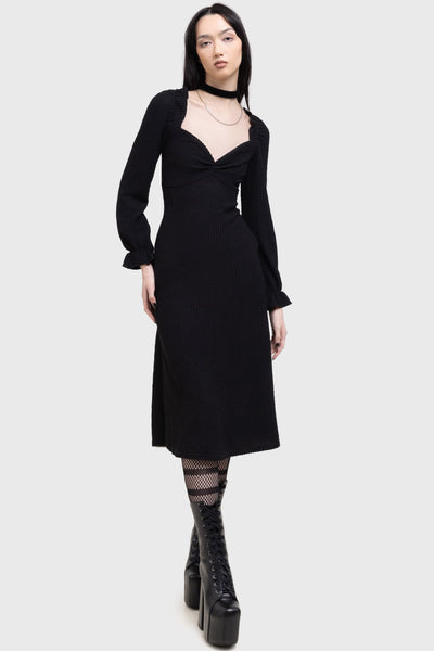 killstar midi dress women's dress KILLSTAR - Rosemary