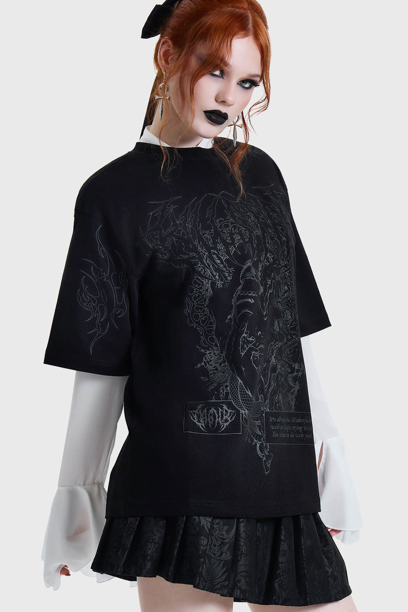 Shadows With Eyes Boxy T-Shirt