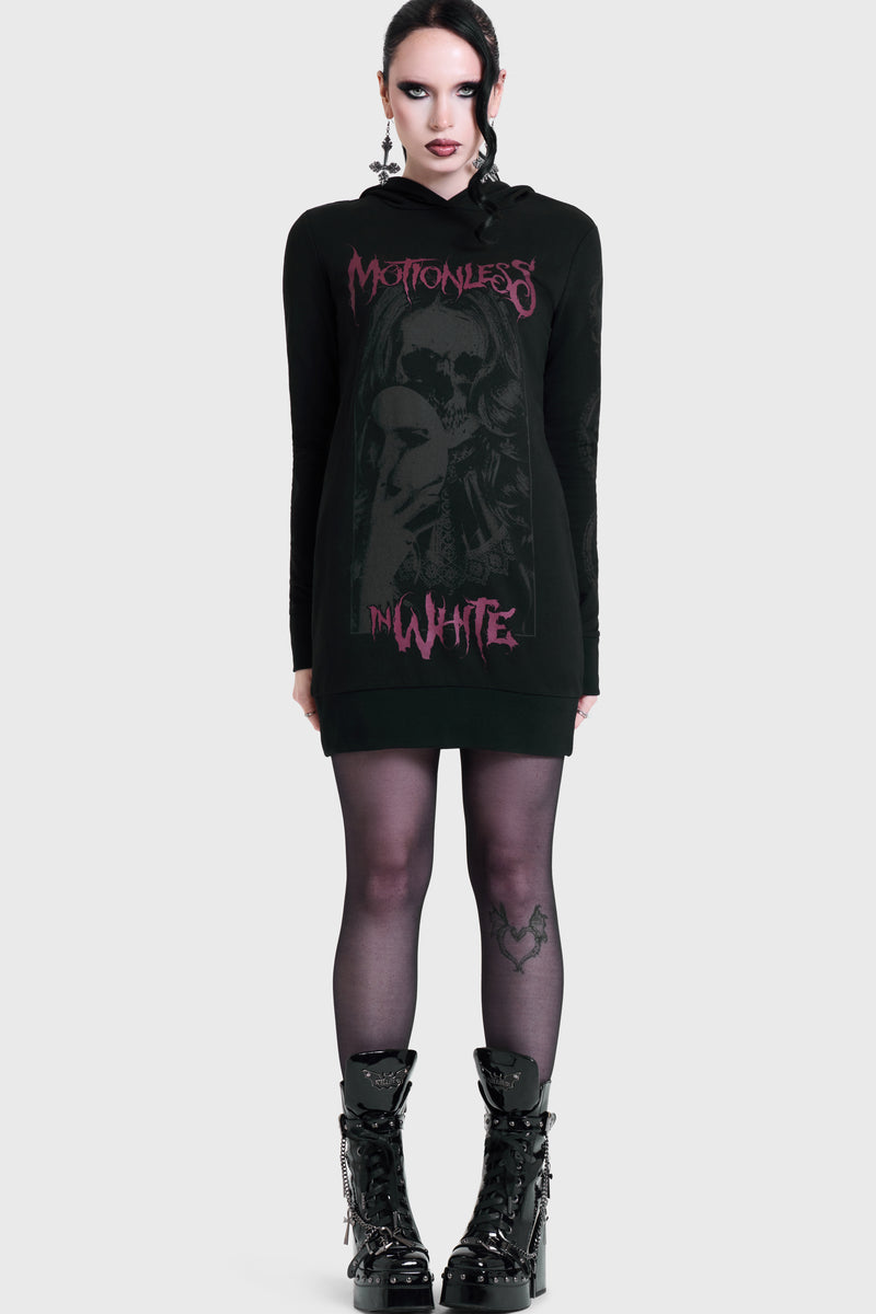 SICK OF THE MASK LONGLINE HOODIE