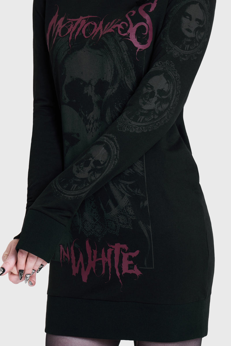 SICK OF THE MASK LONGLINE HOODIE
