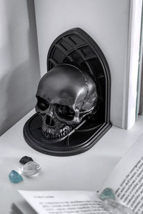 Skull Bookends