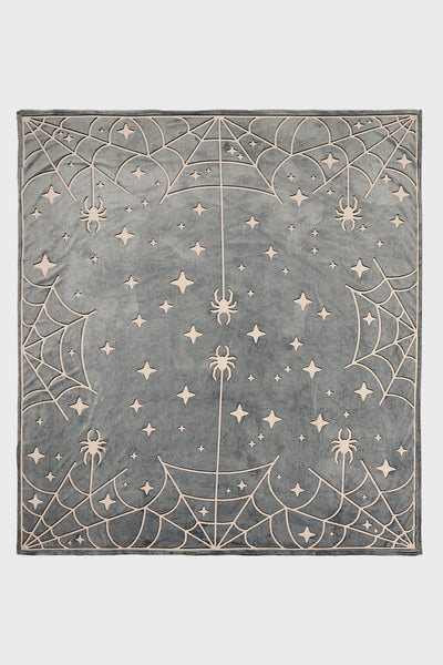 Spider Space Glow Blanket