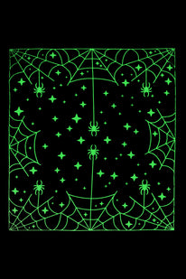 Spider Space Glow Blanket