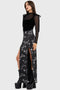 Spidrasica's Web Maxi Skirt