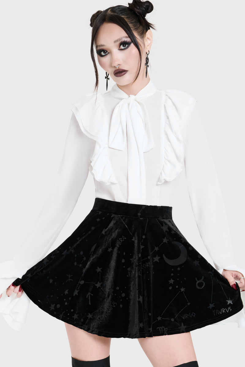 Starmap Mini Skirt
