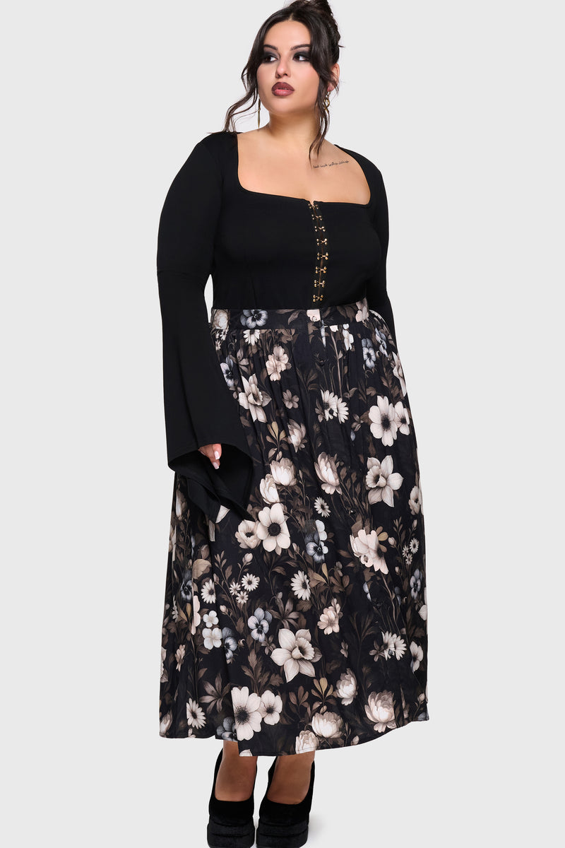 Stellar Hour Midi Skirt