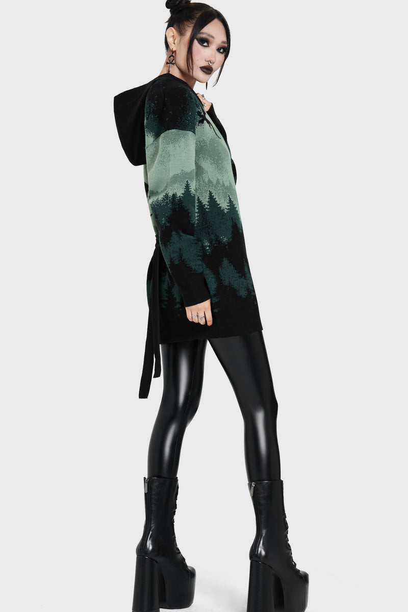Stellar Night Knitted Cardigan