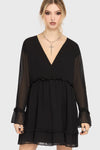 Seraph In Ash Mini Dress [BLACK]