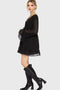 Seraph In Ash Mini Dress [BLACK]