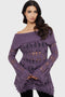 Shadow Wine Sweater [PURPLE]