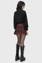 Tartan Riot Skirt [BURGUNDY]