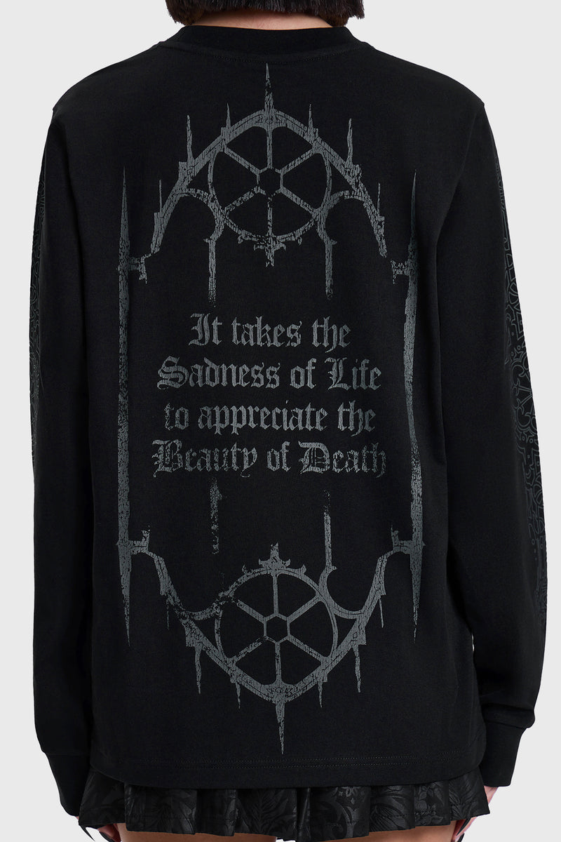 The Beauty Of Death Long Sleeve T-Shirt