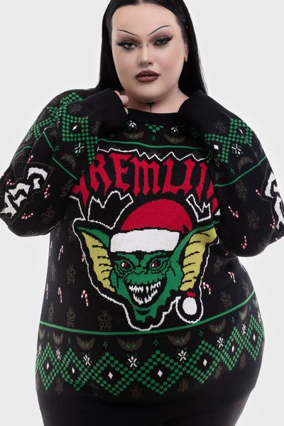 The Gremlins Are Coming Sweater [PLUS]