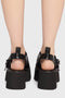 The Hollow Snake Buckle Sandal