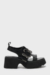 The Hollow Snake Buckle Sandal