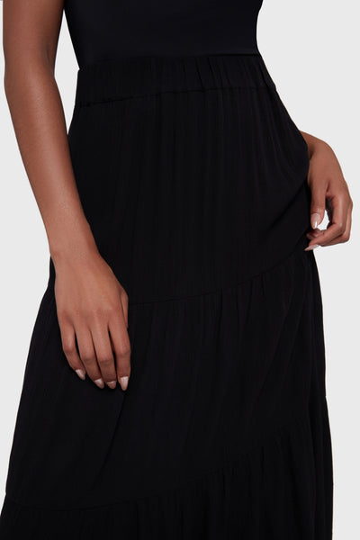 Thursday's Woe Maxi Skirt [Black]