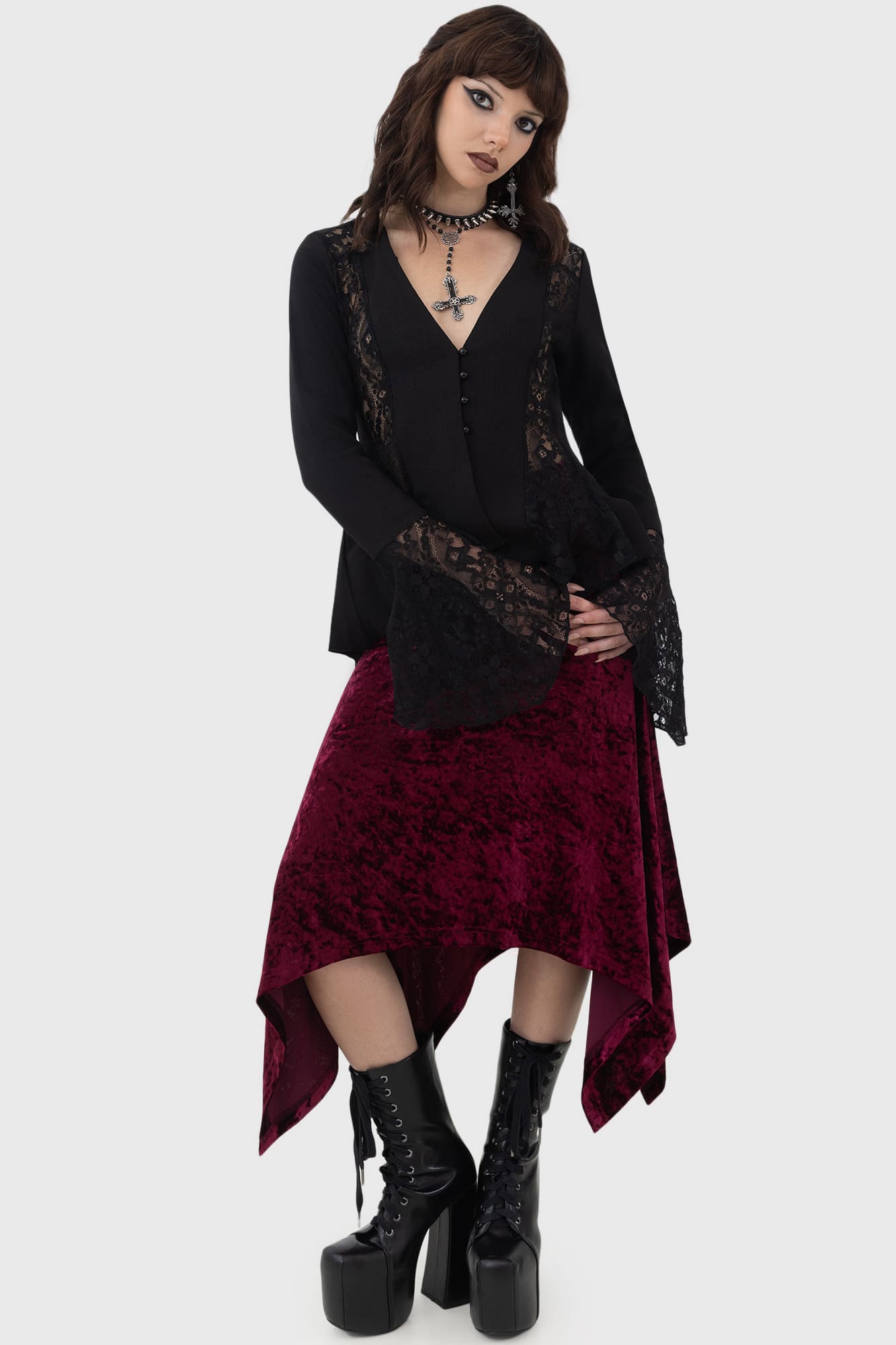 Tinted Sorrow Skirt | Killstar