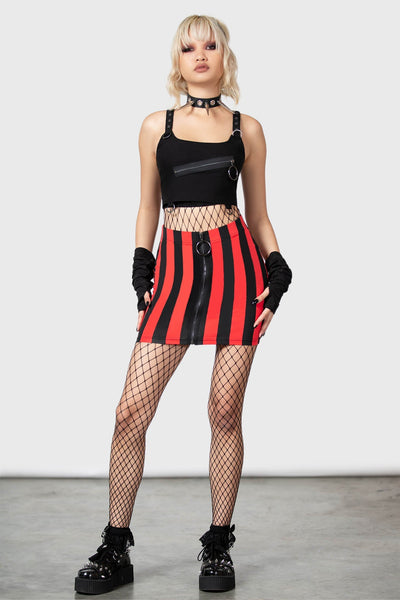 Total Rush Mini Skirt [RED] Resurrect