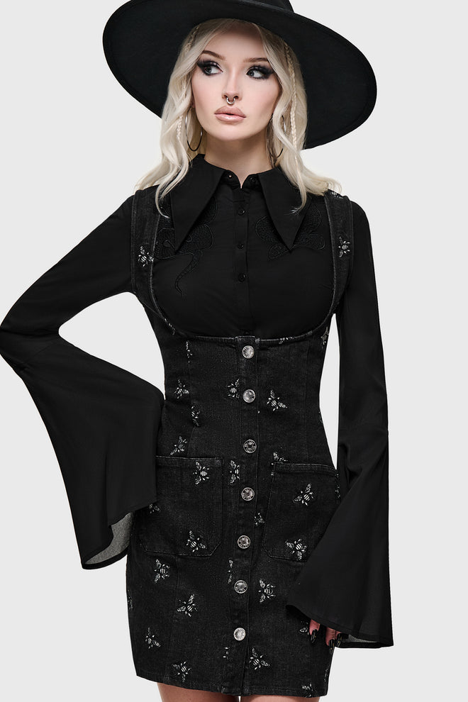Twilight Swarm Mini Dress