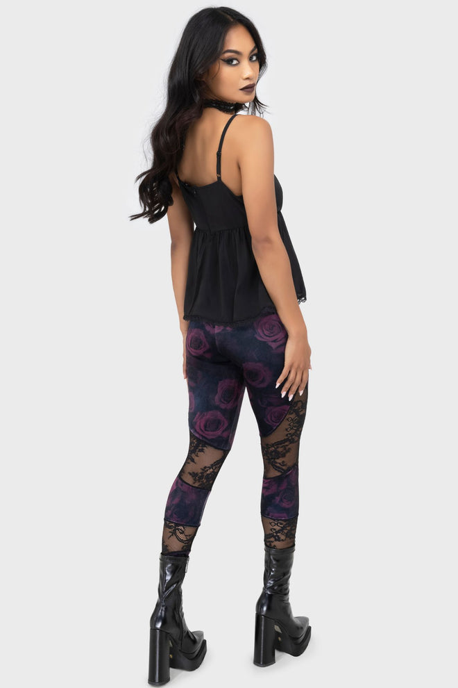 Twilight Rose Leggings