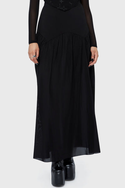 Twilight Thistle Maxi Skirt