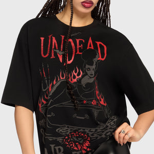 Undead & Unbothered Boxy T Shirt