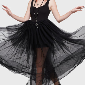 Under The Candle Light Maxi Dress [Black]