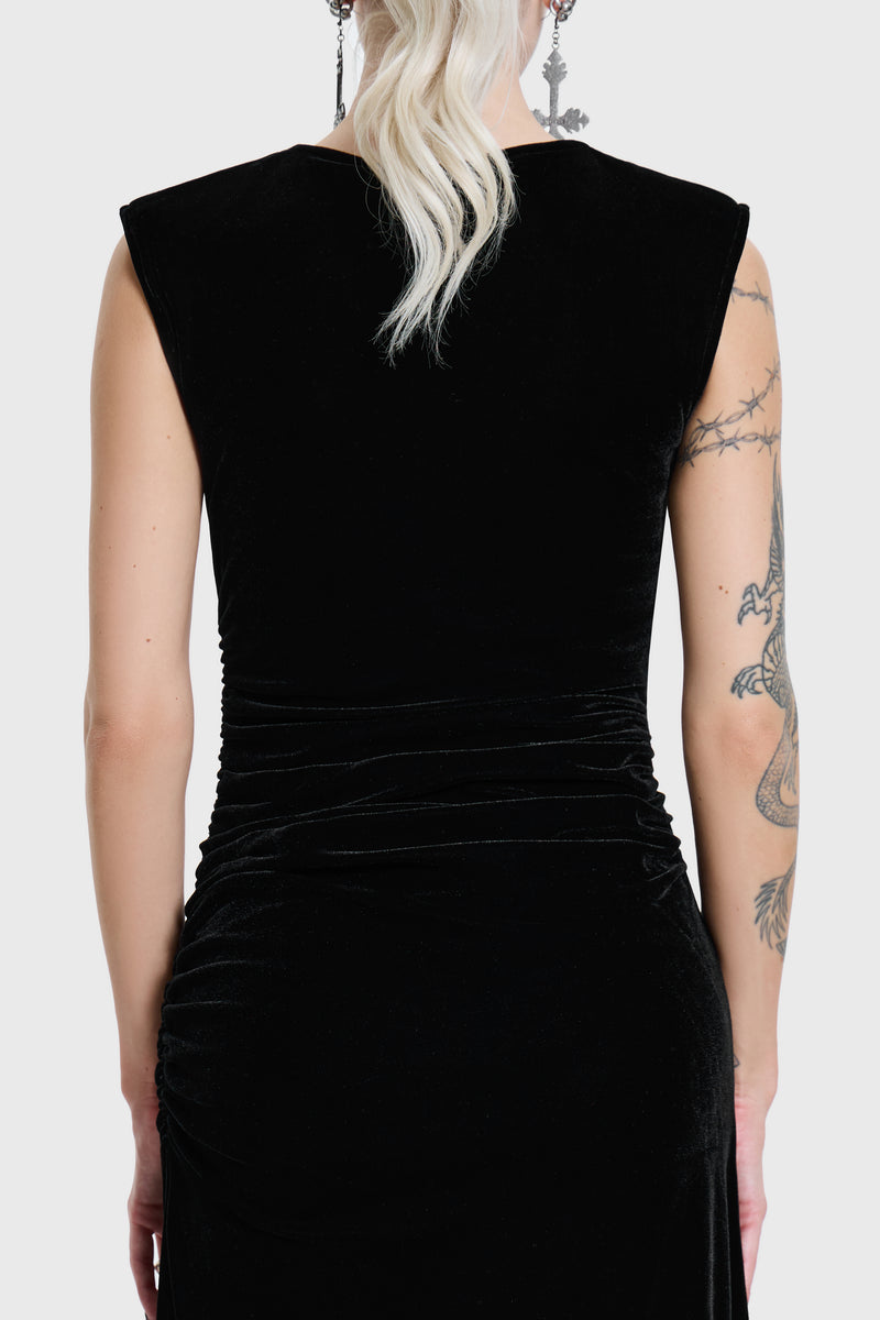 Nova Velvet Maxi Dress