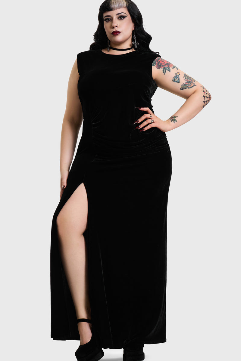 Nova Velvet Maxi Dress