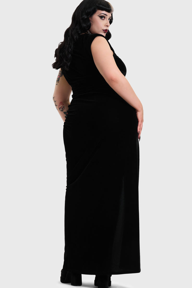 Nova Velvet Maxi Dress
