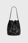 Venomous Rose Bucket Bag