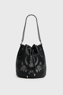 Venomous Rose Bucket Bag
