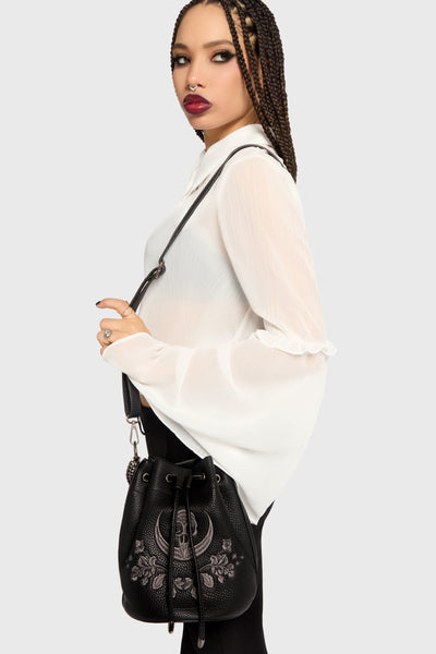 Venomous Rose Bucket Bag