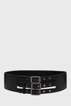 Venomous Rose Double Buckle Belt