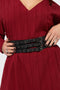 Venomous Rose Double Buckle Belt