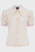Vexina Collar Blouse [Ivory]