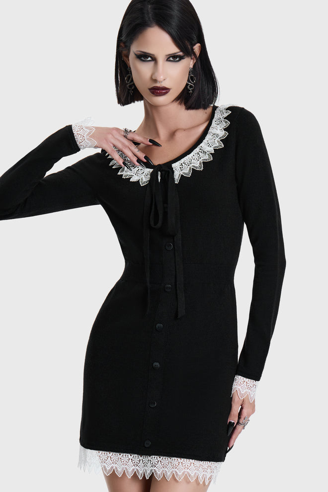 Victoria's Wrath Knitted Mini Dress